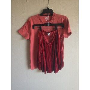 Lote Y2K: Camiseta Hollister + Blusa Terciopelo Christopher & Banks - Talla M